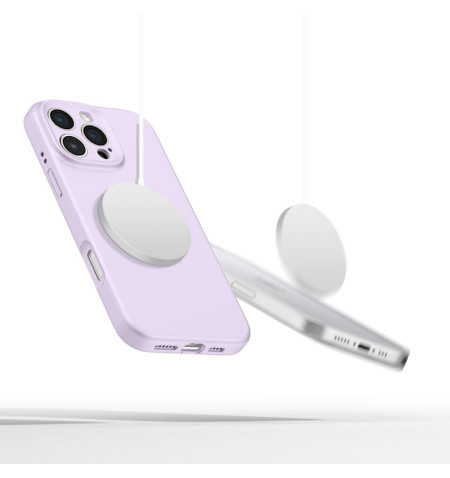 TECH-PROTECT LIQUID SILICONE MAGSAFE IPHONE 16 PRO MAX MAUVE 