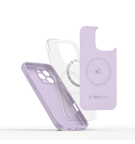 TECH-PROTECT LIQUID SILICONE MAGSAFE IPHONE 16 PRO MAX MAUVE 