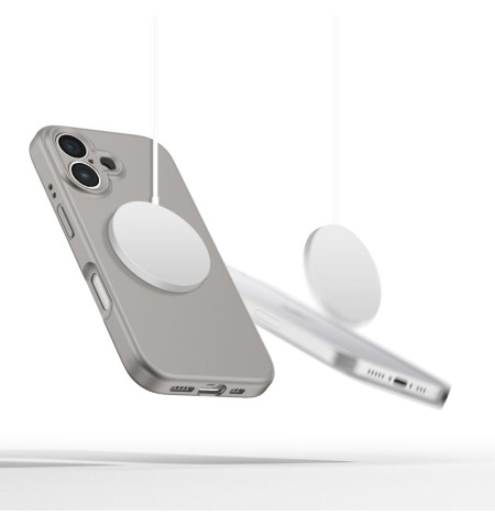 TECH-PROTECT LIQUID SILICONE MAGSAFE IPHONE 16 STONE GREY 