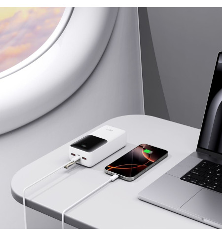 TECH-PROTECT PB03 POWER BANK 30000MAH 22.5W WHITE 