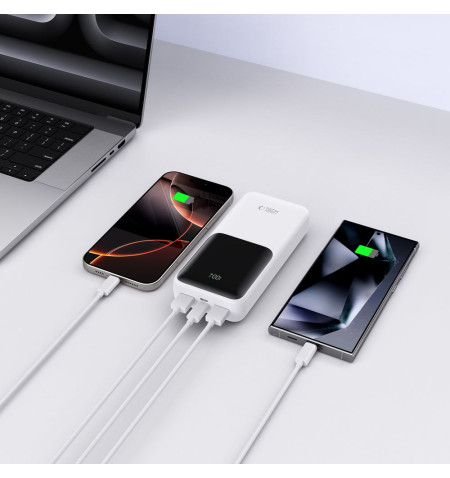TECH-PROTECT PB02 POWER BANK 20000MAH 22.5W WHITE 