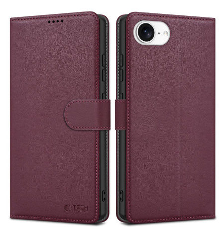 TECH-PROTECT WALLET IPHONE 16E MULBERRY