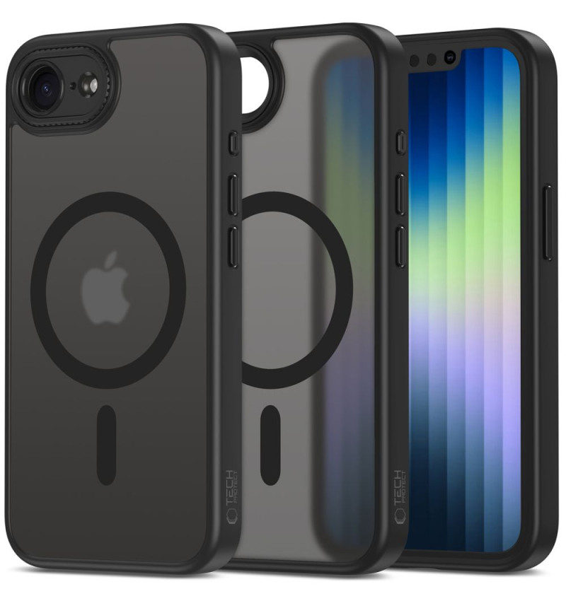 TECH-PROTECT MAGCAM MAGSAFE IPHONE 16E MATTE BLACK  TECH-PROTECT MAGCAM MAGSAFE IPHONE 16E MATTE BLACK
