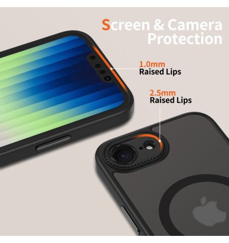 TECH-PROTECT MAGCAM MAGSAFE IPHONE 16E MATTE BLACK 