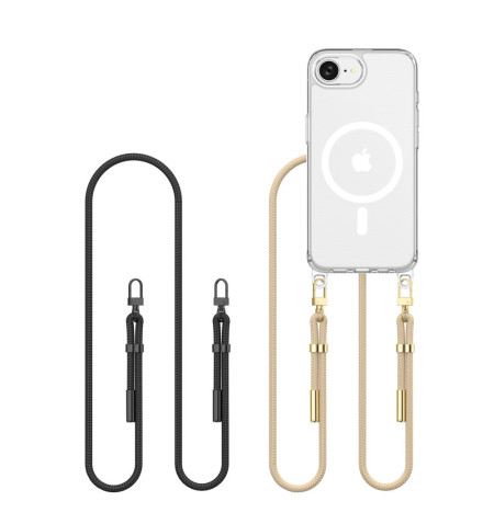 TECH-PROTECT FLEXAIR CHAIN MAGSAFE IPHONE 16E BLACK & TAUPE 