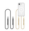 TECH-PROTECT FLEXAIR CHAIN MAGSAFE IPHONE 16E BLACK & TAUPE