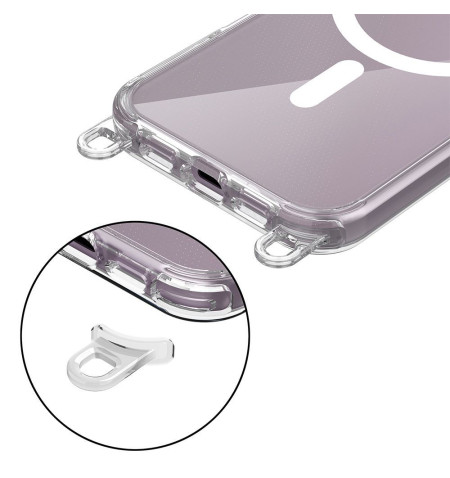 TECH-PROTECT FLEXAIR CHAIN MAGSAFE IPHONE 16E BLACK & TAUPE 