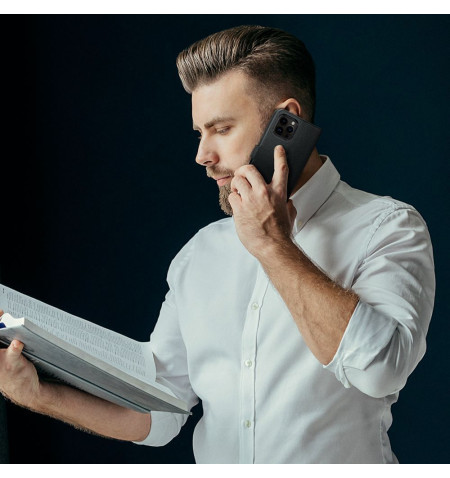 TECH-PROTECT WALLET MAGSAFE IPHONE 16E MATTE BLACK 