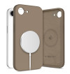 TECH-PROTECT LIQUID SILICONE MAGSAFE IPHONE 16E CHOCOLATE BROWN