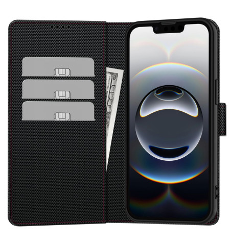 TECH-PROTECT WALLET RS IPHONE 16E BLACK/RED 