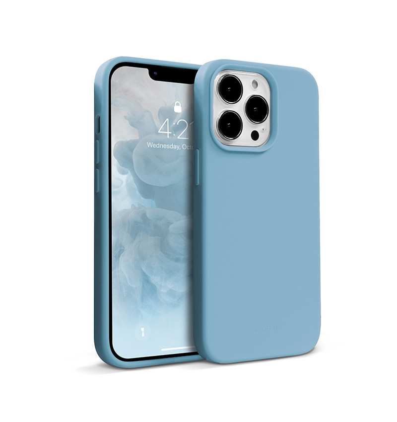 Crong Color Cover - Etui iPhone 13 Pro Max (błękitny)  Crong Color Cover - Etui iPhone 13 Pro Max (błękitny)