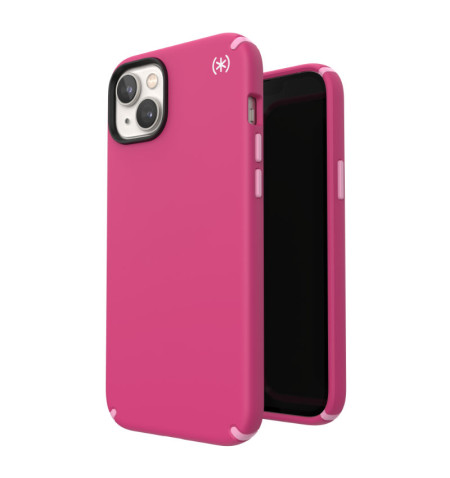 Speck Presidio2 Pro - Antybakteryjne etui iPhone 15 Plus / 14 Plus (Digitalpink / Blossompink / White)