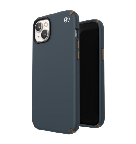 Speck Presidio2 Pro - Antybakteryjne etui iPhone 15 Plus / 14 Plus (Charcoal / Cool Bronze / Slate)