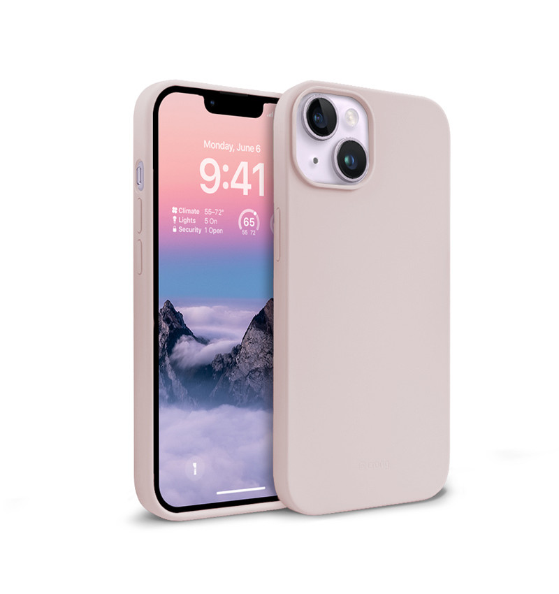 Crong Color Cover - Etui iPhone 14 / iPhone 13 (piaskowy róż)  Crong Color Cover - Etui iPhone 14 / iPhone 13 (piaskowy róż)