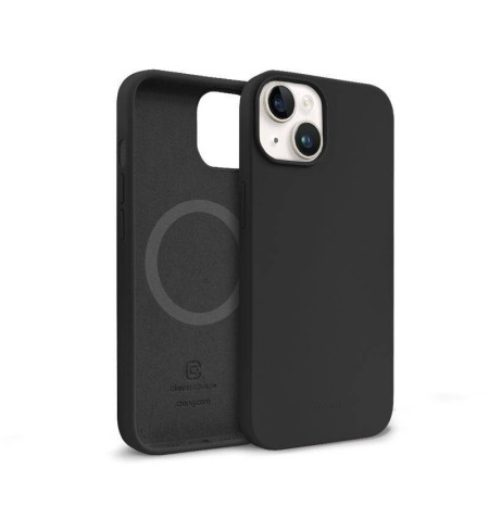Crong Color Cover Magnetic - Etui iPhone 14 / iPhone 13 MagSafe (czarny)