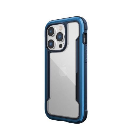X-Doria Raptic Shield - Etui aluminiowe iPhone 14 Pro (Drop-Tested 3m) (Marine Blue)