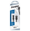 Energizer Ultimate - Adapter audio USB-C do jack 3,5 mm 11 cm (Czarny)