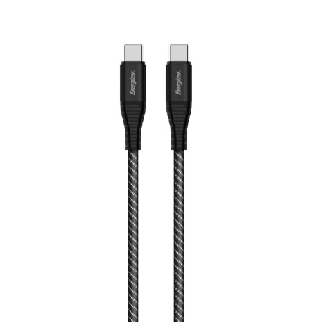 Energizer Ultimate - Kabel połączeniowy USB-C do USB-C 100W 2m (Czarny) 