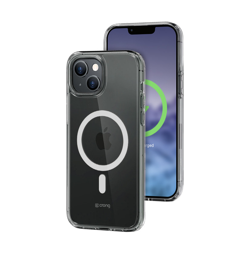 Crong Clear MAG Cover - Etui iPhone 15 Plus MagSafe (przezroczysty)  Crong Clear MAG Cover - Etui iPhone 15 Plus MagSafe (przezroczysty)