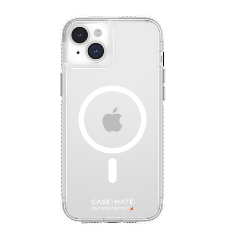 Case-Mate Ultra Tough Plus D3O MagSafe - Etui iPhone 15 Plus (Clear)