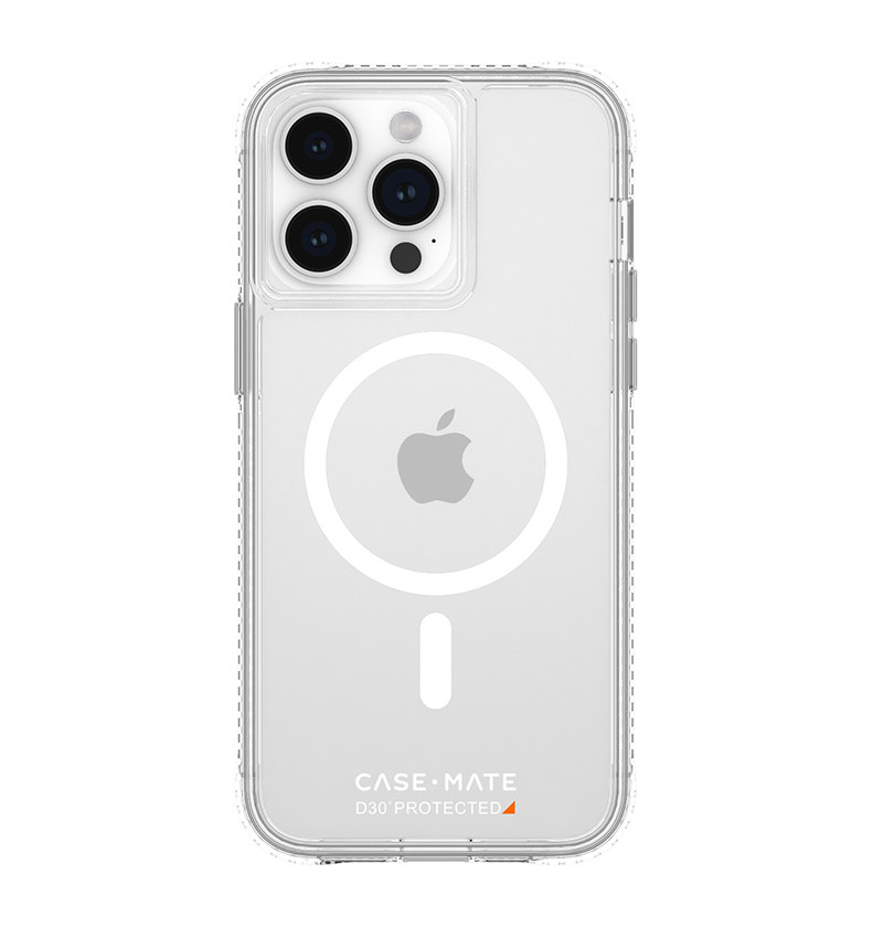 Case-Mate Ultra Tough Plus D3O MagSafe - Etui iPhone 15 Pro Max (Clear)  Case-Mate Ultra Tough Plus D3O MagSafe - Etui iPhone 15 Pro Max (Clear)