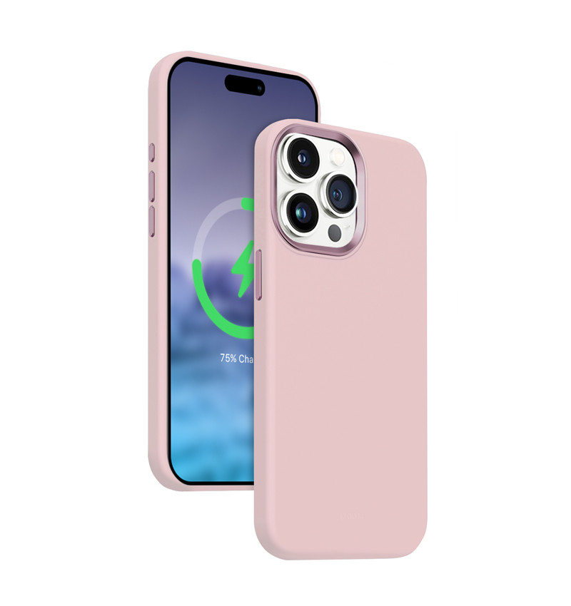 Crong Color Cover LUX Magnetic - Etui iPhone 15 Pro Max MagSafe (różowy)  Crong Color Cover LUX Magnetic - Etui iPhone 15 Pro Max MagSafe (różowy)