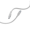 Cellularline Soft Cable - Kabel USB-C do Lightning certyfikat MFi 1.2 m (szary)