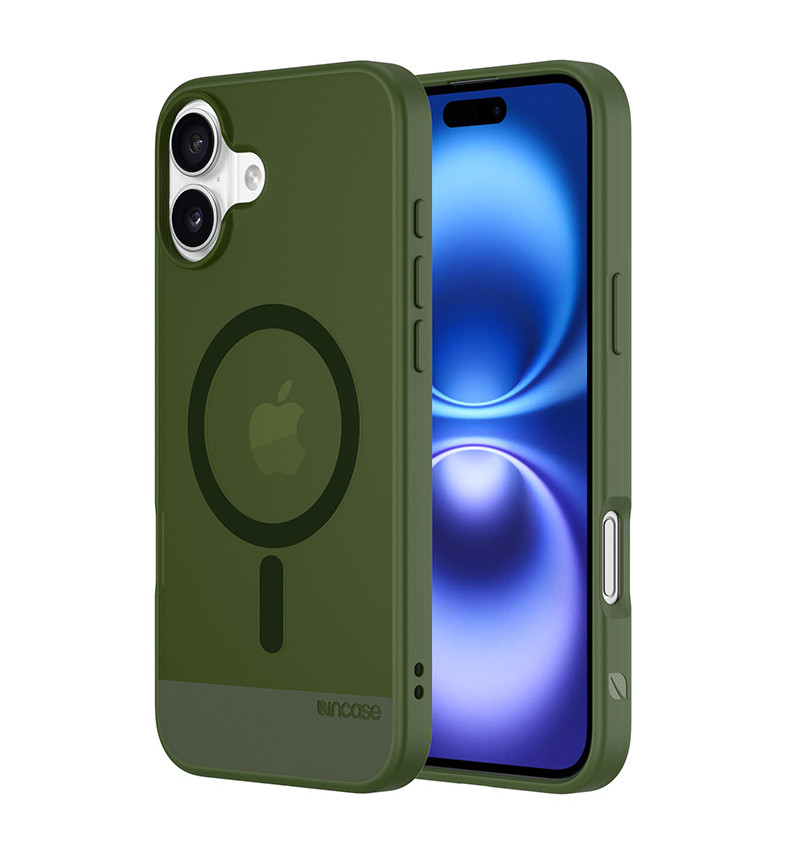 Incase Slim Case MagSafe - Etui iPhone 16 Plus (Highland Green)  Incase Slim Case MagSafe - Etui iPhone 16 Plus (Highland Green)