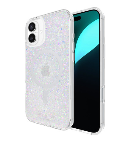 Kate Spade New York Protective MagSafe - Etui iPhone 16 Plus (Chunky Glitter)