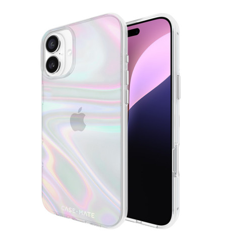 Case-Mate Soap Bubble - Etui iPhone 16 Plus (Iridescent)
