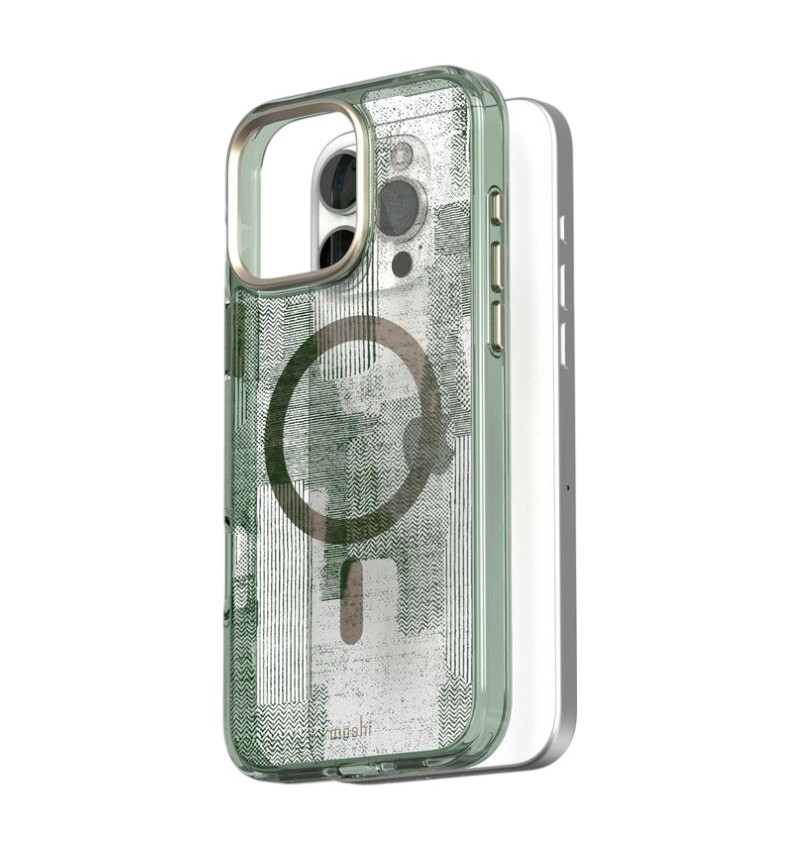 Moshi iGlaze MagSafe - Etui iPhone 16 Pro Max (Sunlit Green)  Moshi iGlaze MagSafe - Etui iPhone 16 Pro Max (Sunlit Green)