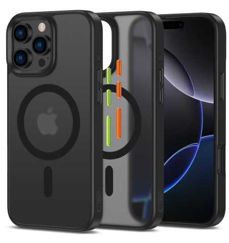 TECH-PROTECT MAGMAT XT 3-SET MAGSAFE IPHONE 16 PRO MAX MATTE BLACK