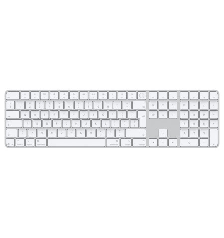 Klawiatura Apple Magic Keyboard z Touch ID i polem numerycznym (srebrna)