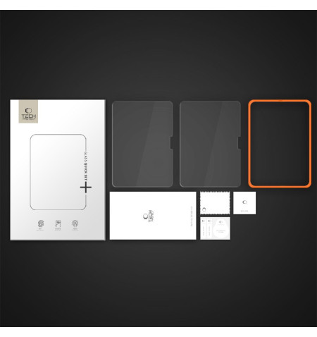 SZKŁO HARTOWANE TECH-PROTECT EASY SET+ 2-PACK IPAD AIR 11” 6 / 7 / 2024-2025 CLEAR 