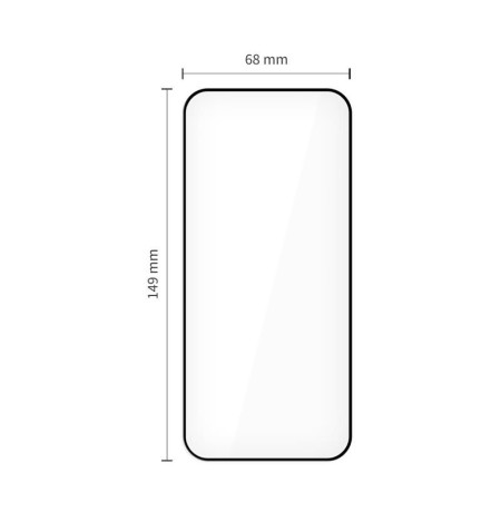 SZKŁO HARTOWANE TECH-PROTECT QUICK SET+ 2-PACK IPHONE 13 / 13 PRO / 14 / 16E BLACK 