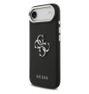 Guess Grained Big 4G Classic Logo - Etui iPhone Air (czarny)
