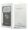 Guess Grained Big 4G Classic Logo - Etui iPhone 17 Pro (czarny)