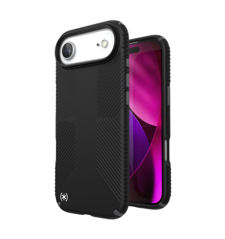 Speck Presidio2 Grip MagSafe - Etui iPhone Air (Black / Slate Grey / White)