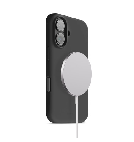 Crong Color Cover Magnetic - Etui MagSafe iPhone 17 (czarny)