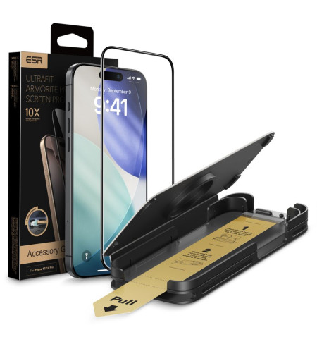 SZKŁO HARTOWANE ESR ULTRAFIT ARMORITE PRO TEMPERED GLASS IPHONE 17 PRO MAX BLACK 
