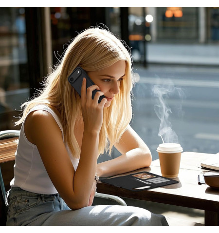 TECH-PROTECT WALLET MAGSAFE IPHONE AIR MATTE BLACK 