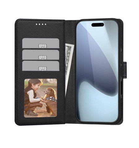 TECH-PROTECT WALLET MAGSAFE IPHONE 17 PRO MATTE BLACK 