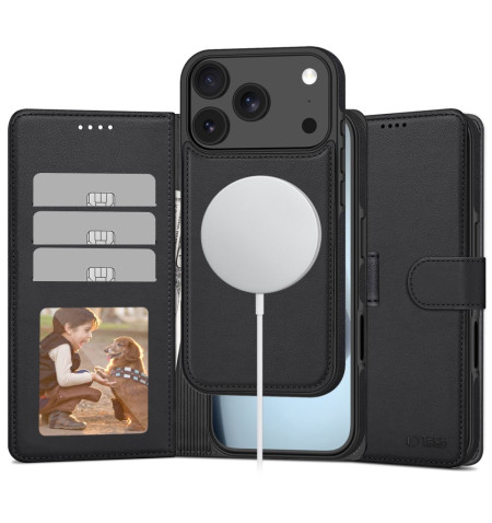 TECH-PROTECT WALLET MAGSAFE IPHONE 17 PRO MAX MATTE BLACK