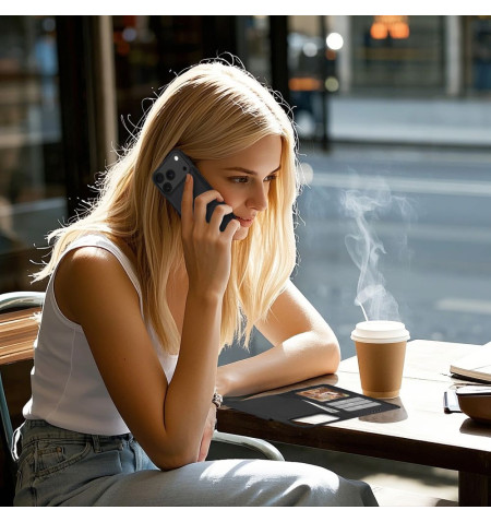 TECH-PROTECT WALLET MAGSAFE IPHONE 17 PRO MAX MATTE BLACK 