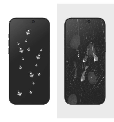 SZKŁO PRYWATYZUJĄCE TECH-PROTECT QUICK SET SPY+ 2-PACK IPHONE 13 / 13 PRO / 14 / 16E PRIVACY 