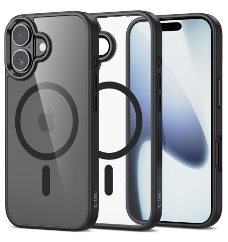 TECH-PROTECT MAGMAT MAGSAFE IPHONE 17 BLACK/CLEAR