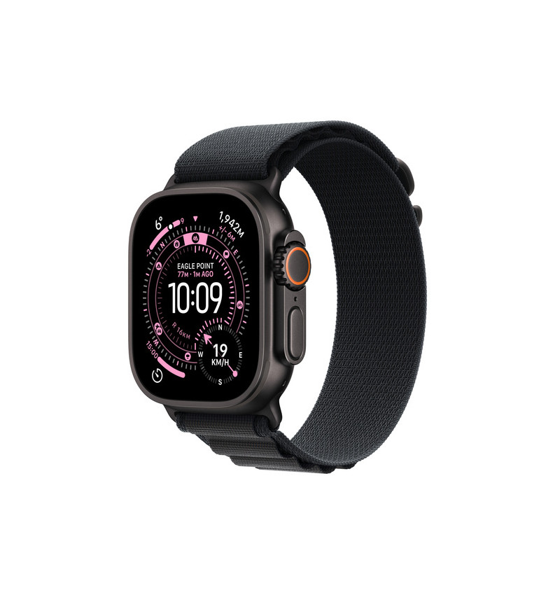 Apple Watch Ultra 3 49 mm GPS + Cellular tytan czarny z paskiem Alpine czarnym (S)  Apple Watch Ultra 3 49 mm GPS + Cellular tytan czarny z paskiem Alpine czarnym (S)