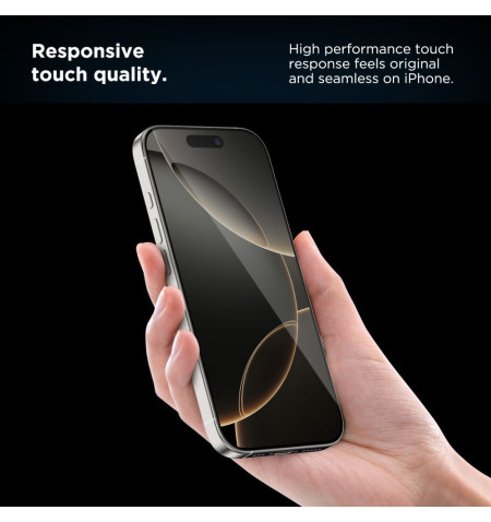 SZKŁO HARTOWANE TECH-PROTECT QUICK SET+ 2-PACK IPHONE 17 BLACK 