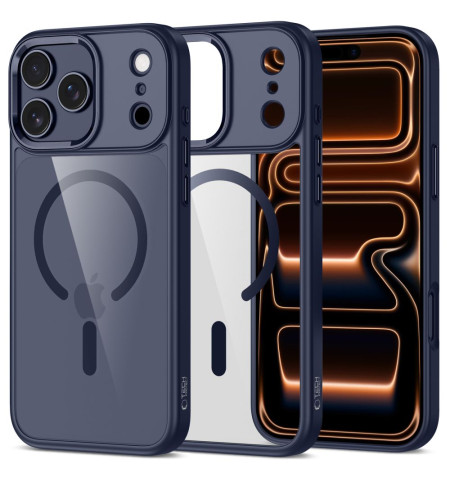 TECH-PROTECT MAGMAT MAGSAFE IPHONE 17 PRO DEEP BLUE/CLEAR