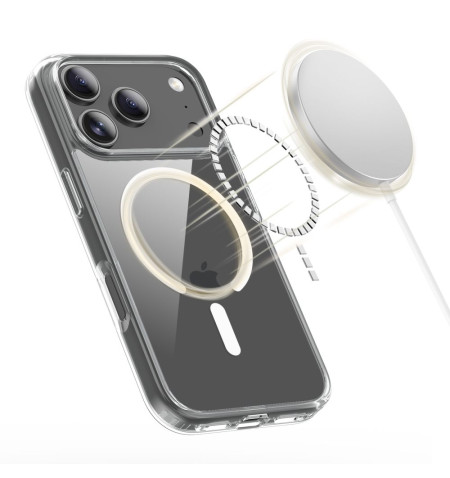 TECH-PROTECT FLEXAIR HYBRID MAGSAFE IPHONE 17 PRO MAX CLEAR 
